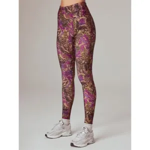 Running Bare Womens Camelflage Full Length Tight Seraphina