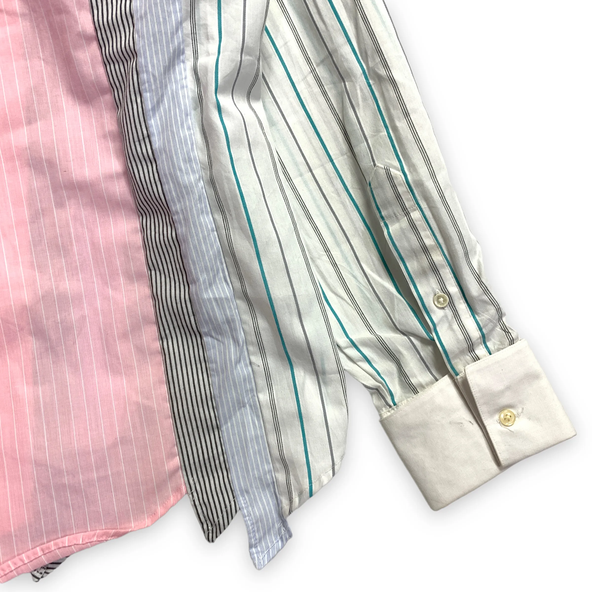[S] Needles Rebuild 7 Cut Dress Shirt