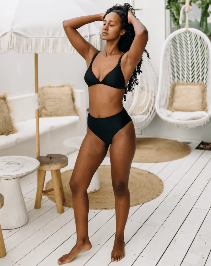 Sage Bottom - Luxe Black