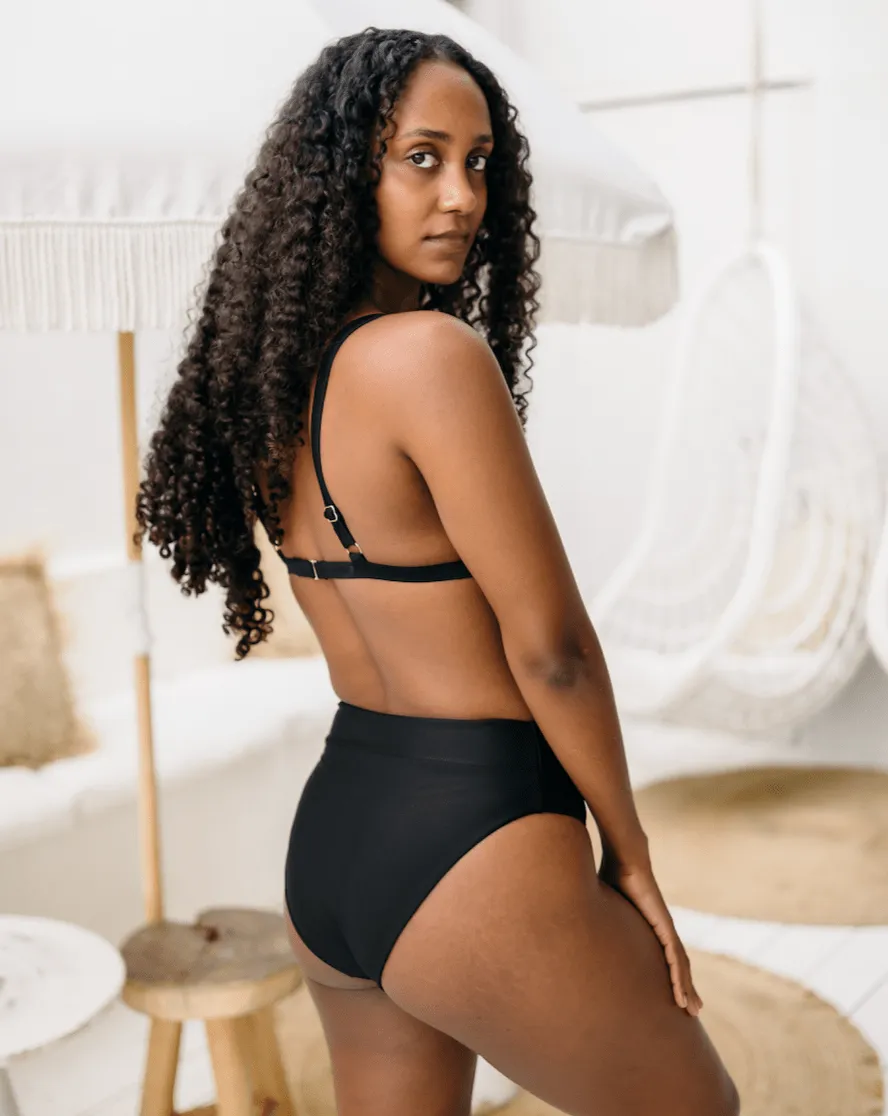Sage Bottom - Luxe Black