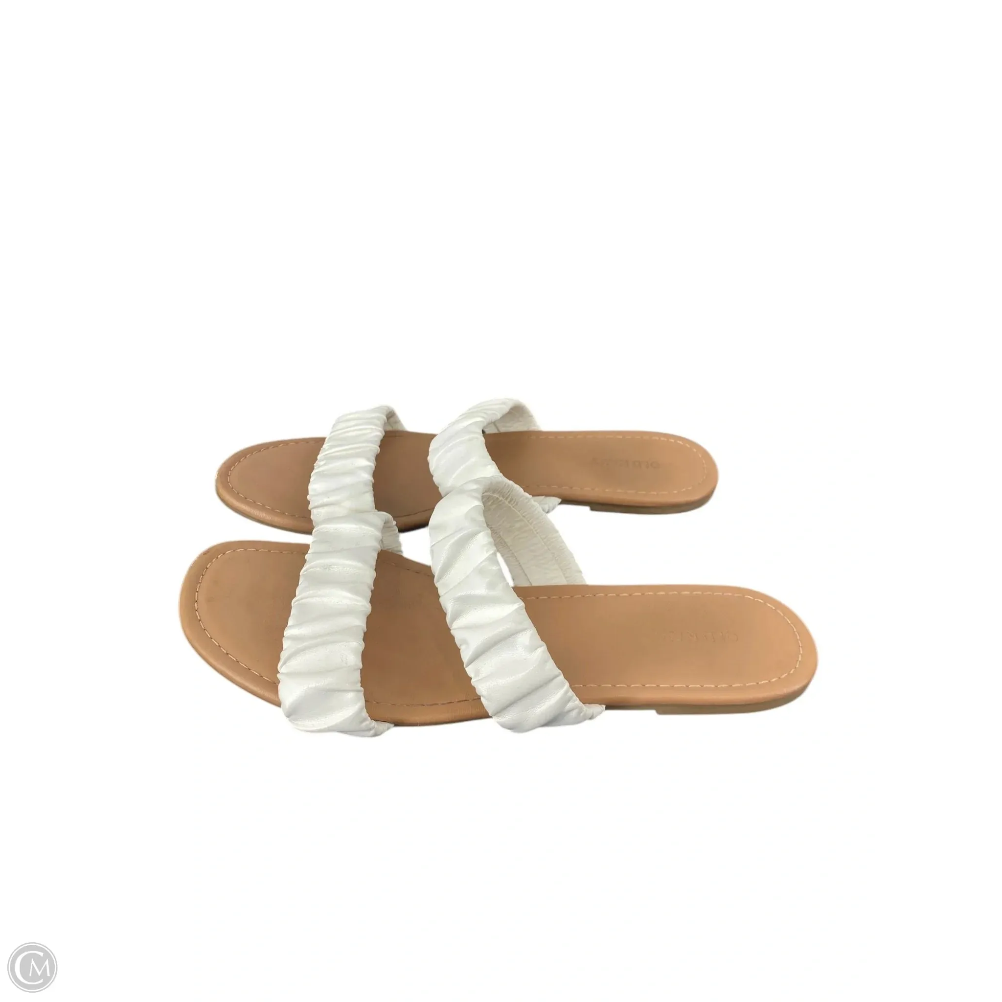 Sandals Flats By Old Navy In White, Size: 9