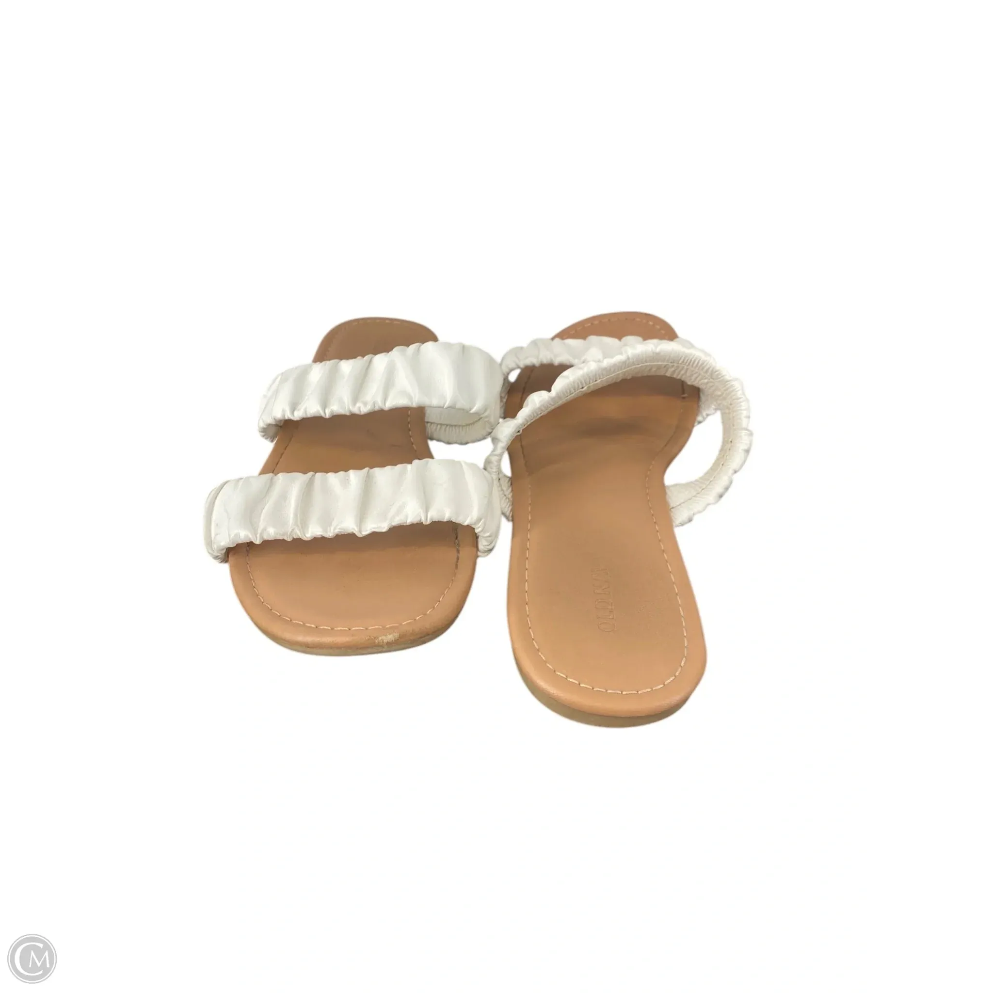 Sandals Flats By Old Navy In White, Size: 9
