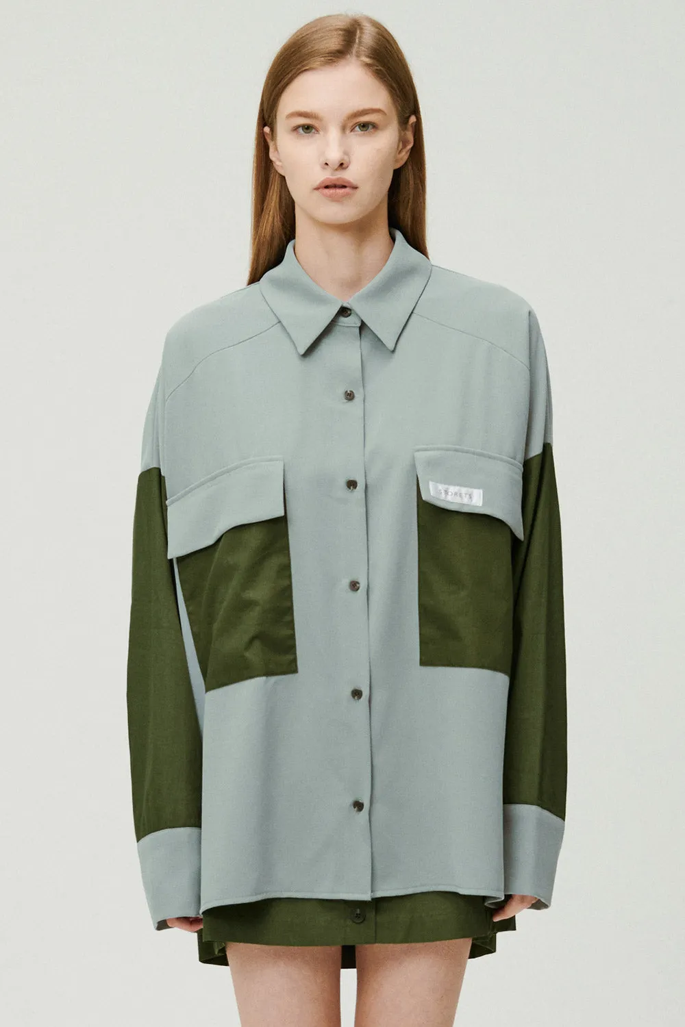 Sandra Oversized Safari Shirt