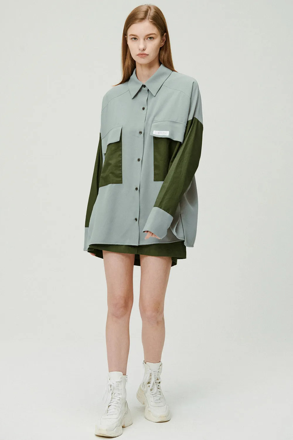 Sandra Oversized Safari Shirt