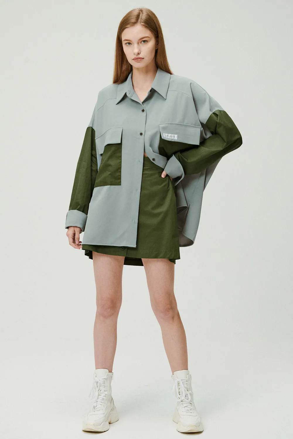 Sandra Oversized Safari Shirt
