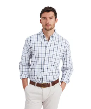 Schoffel Brancaster classic shirt - Imperial blue