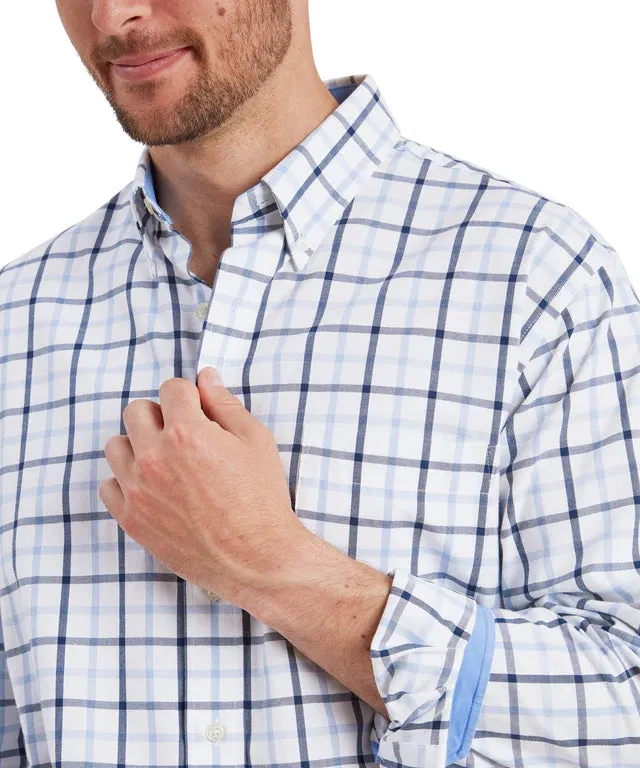 Schoffel Brancaster classic shirt - Imperial blue