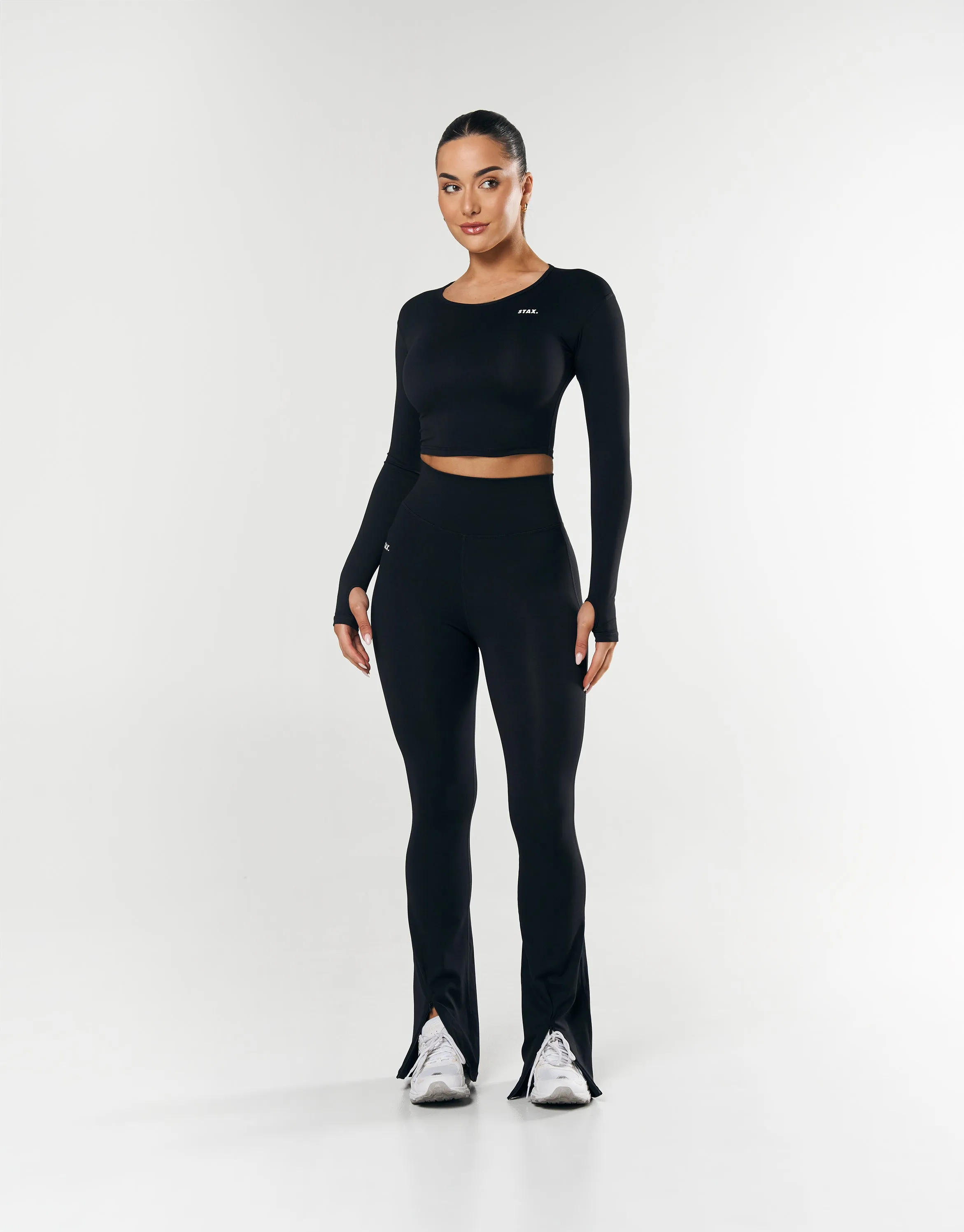 Scoop Long Sleeve NANDEX ™ - Black