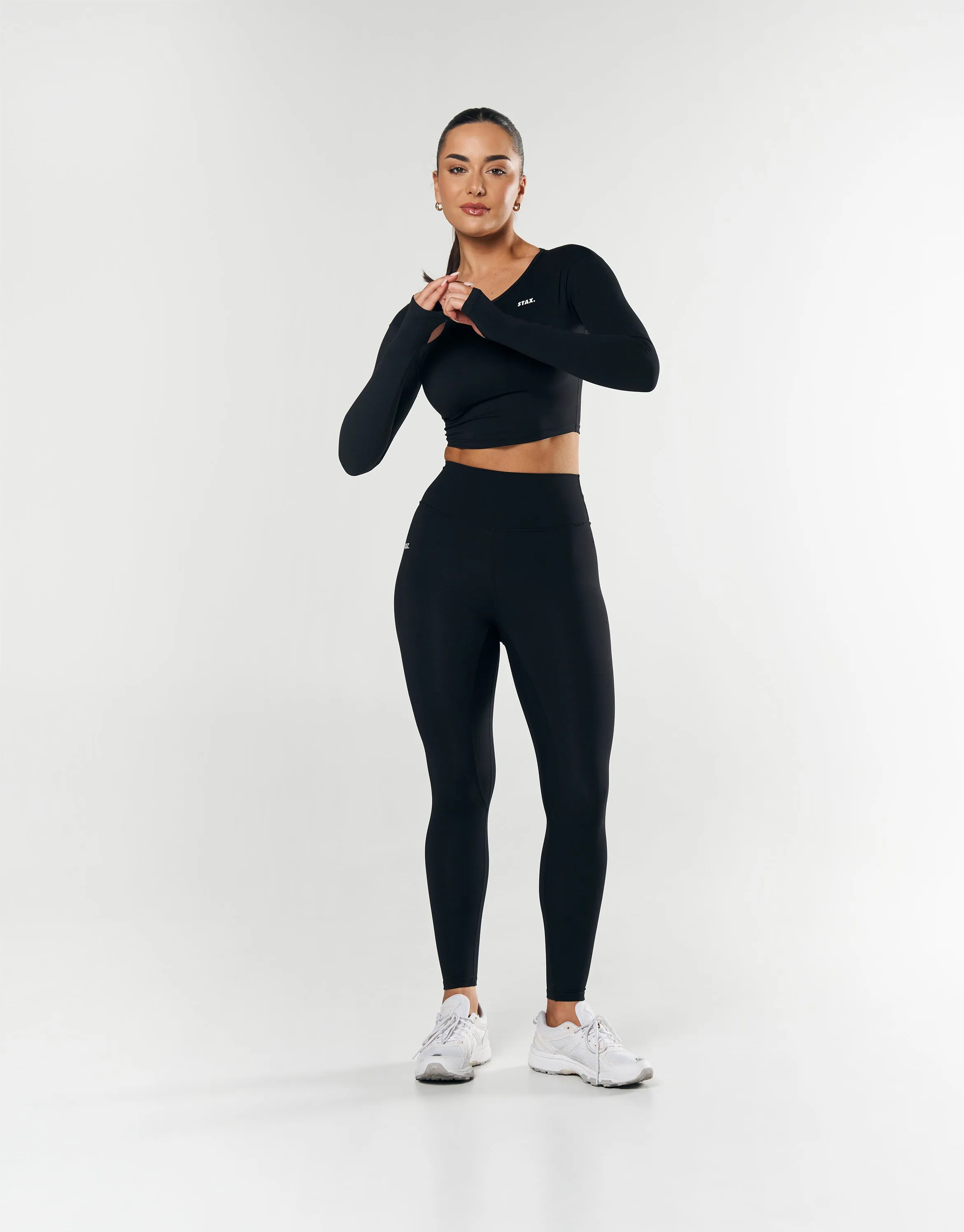 Scoop Long Sleeve NANDEX ™ - Black