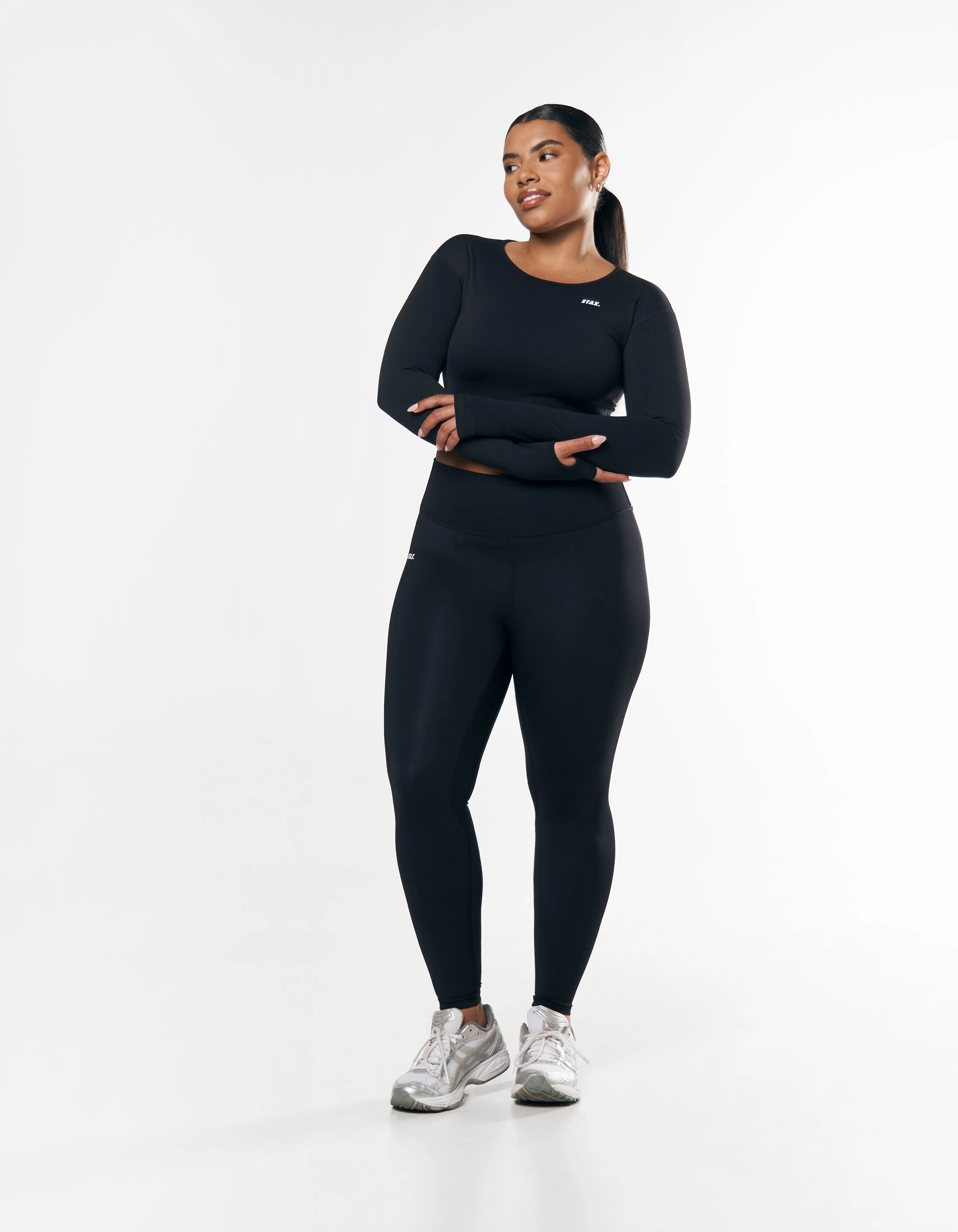 Scoop Long Sleeve NANDEX ™ - Black