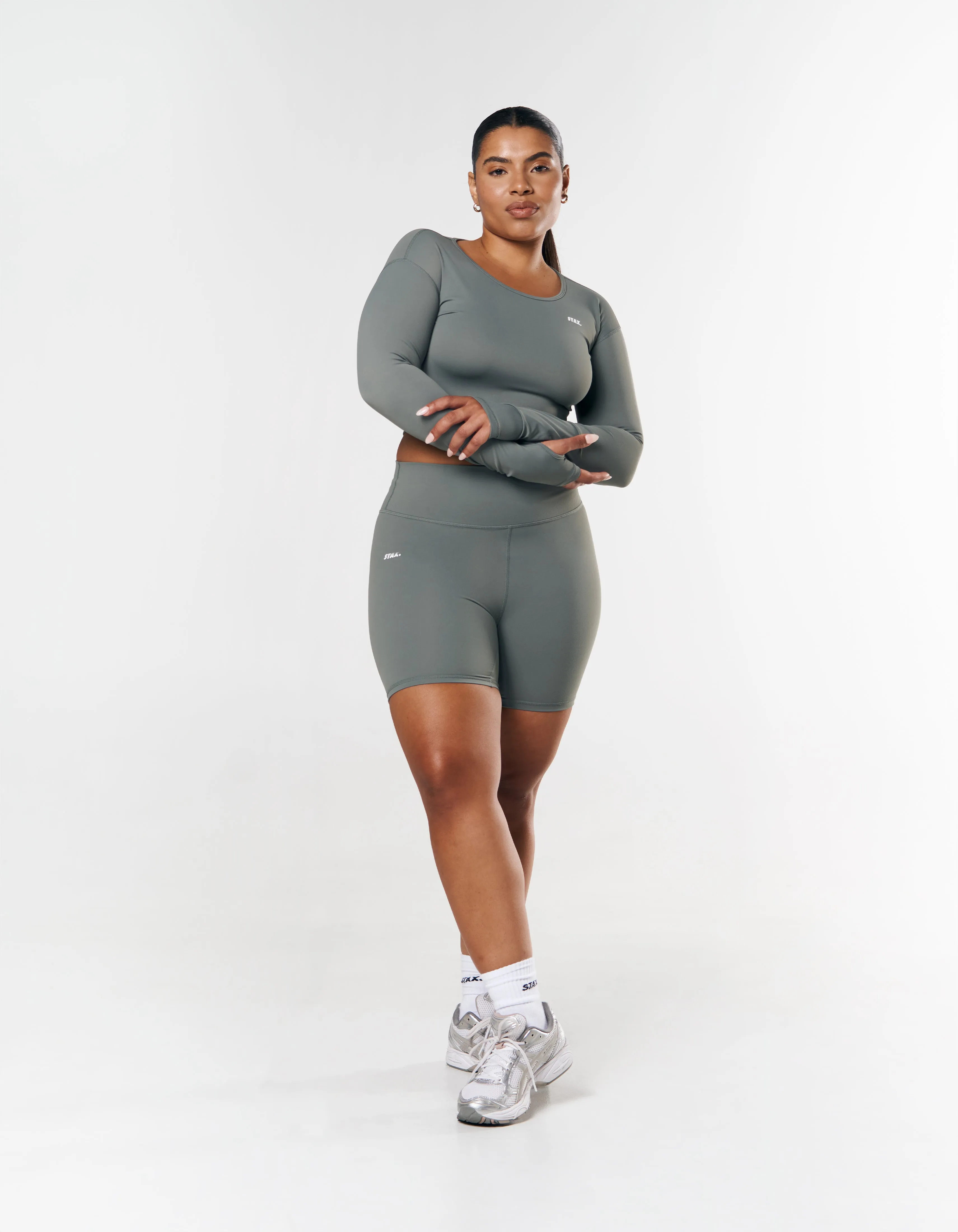 Scoop Long Sleeve NANDEX ™ - Thyme
