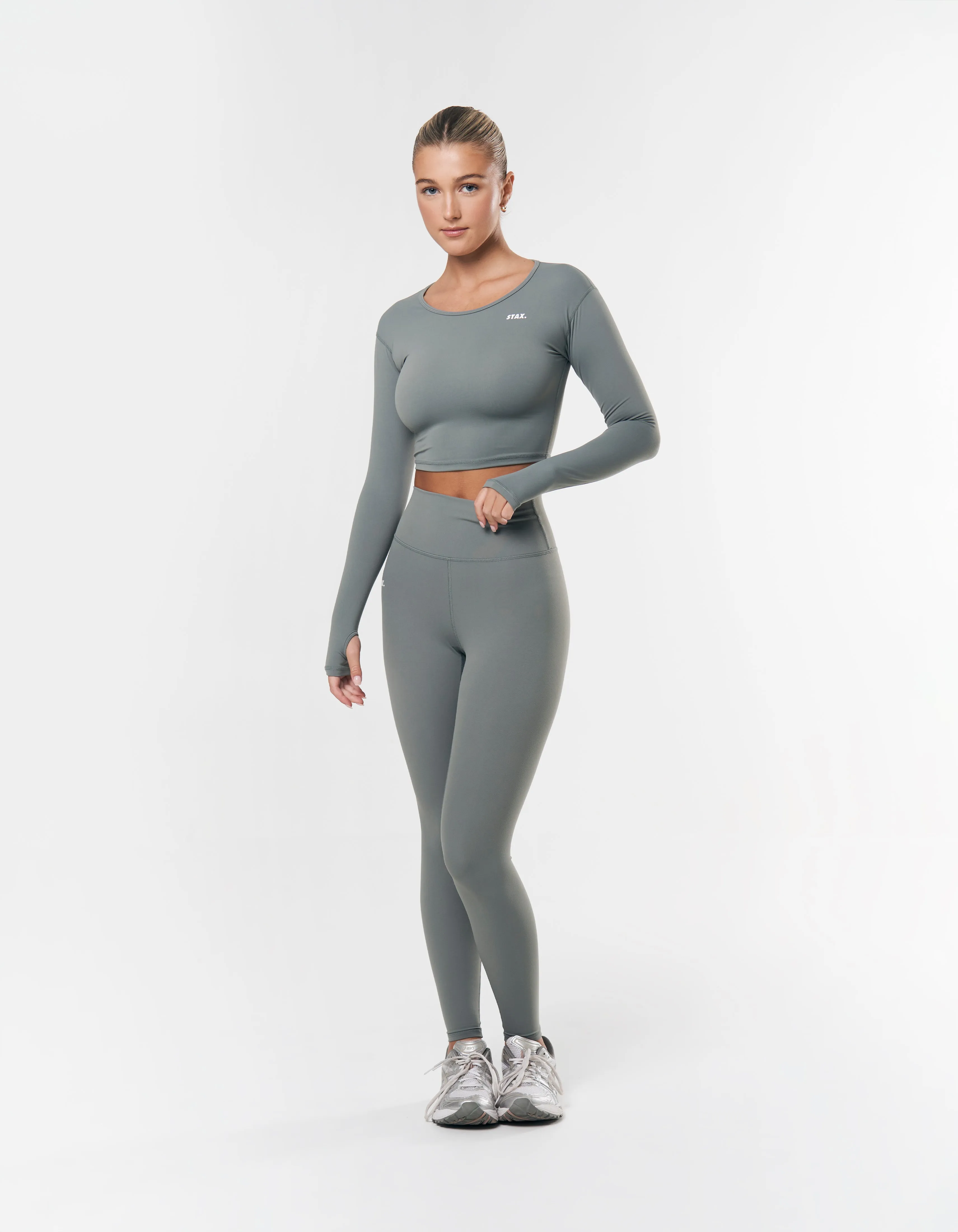 Scoop Long Sleeve NANDEX ™ - Thyme