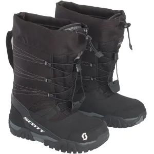 SCOTT R/T WINTER SNOWMOBILE BOOTS BLACK/GREY