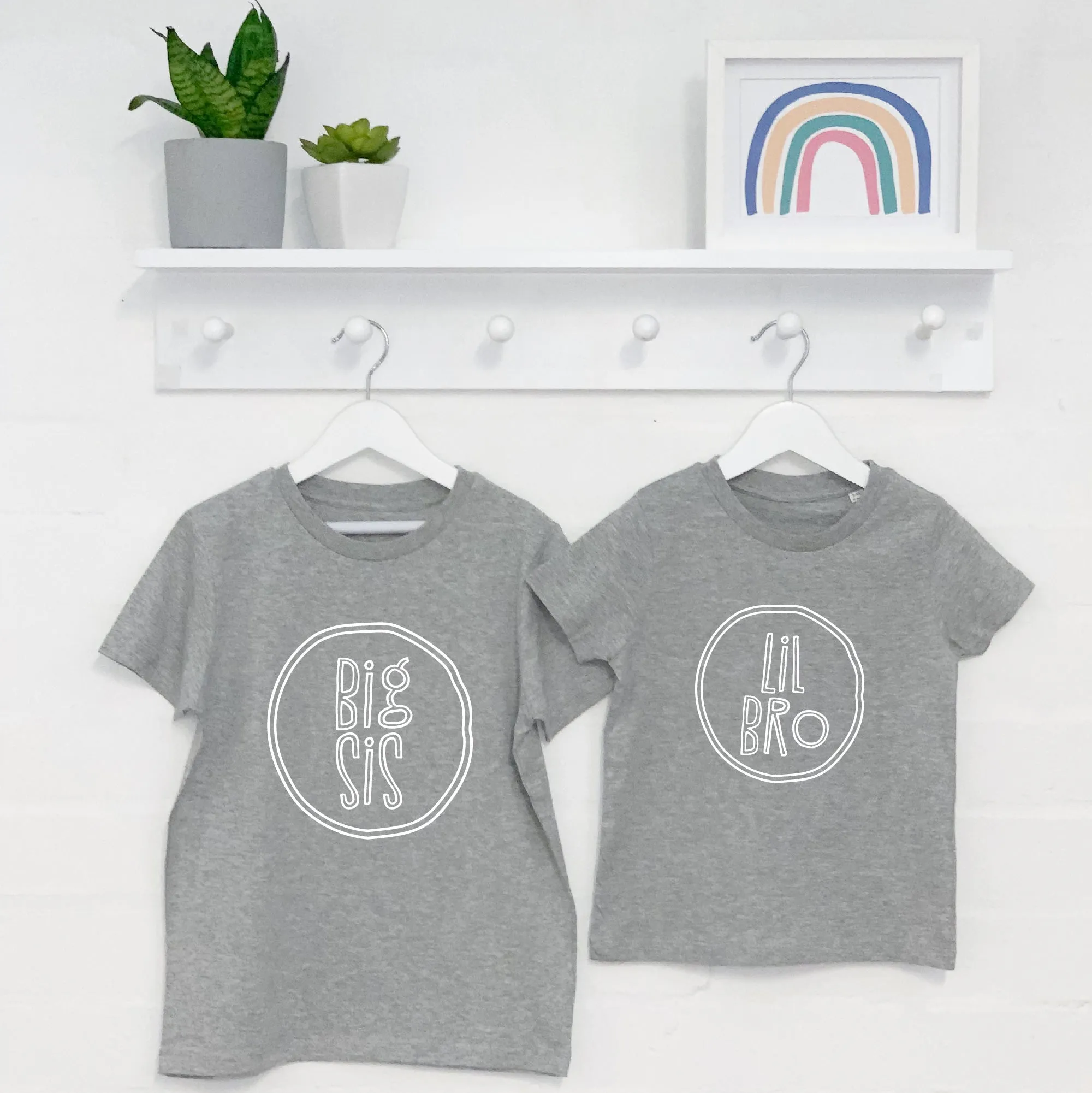 Scribbler 'Big Bro' 'Lil Bro' Sibling T Shirt Set