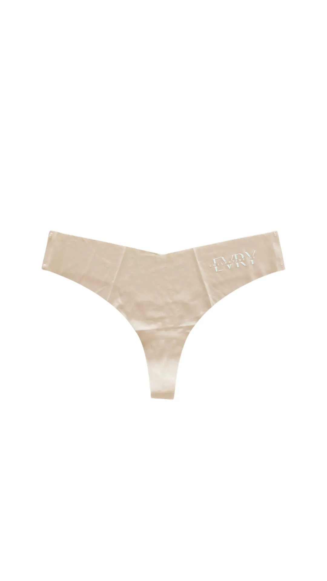 Seamless activewear thong