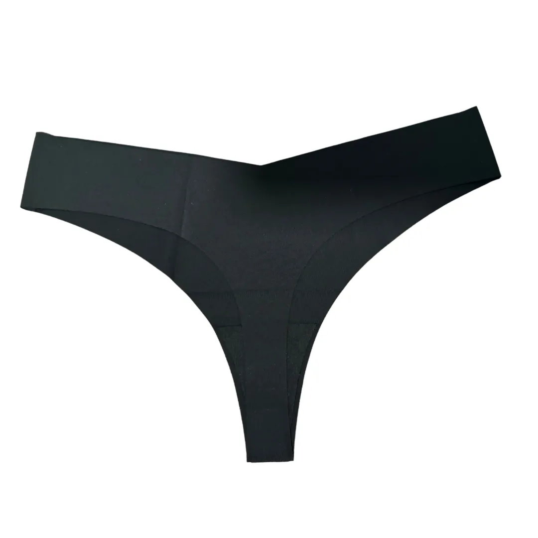 Seamless activewear thong