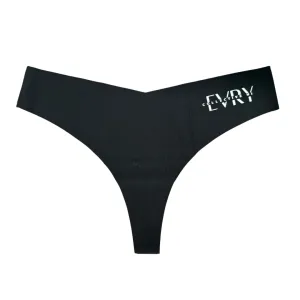 Seamless activewear thong