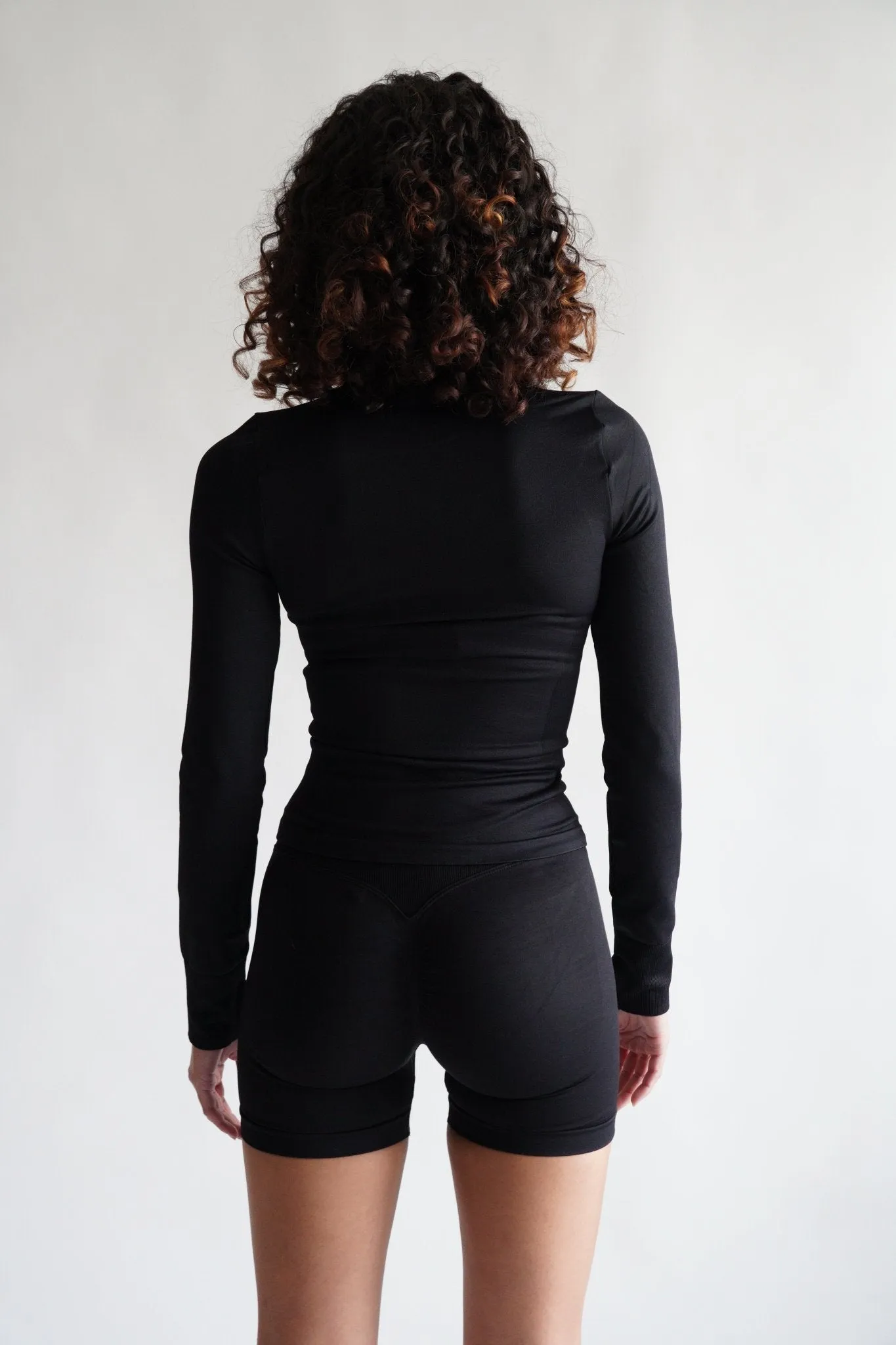 SEAMLESS SCULPTED FIT LEGGINGS | BLACK