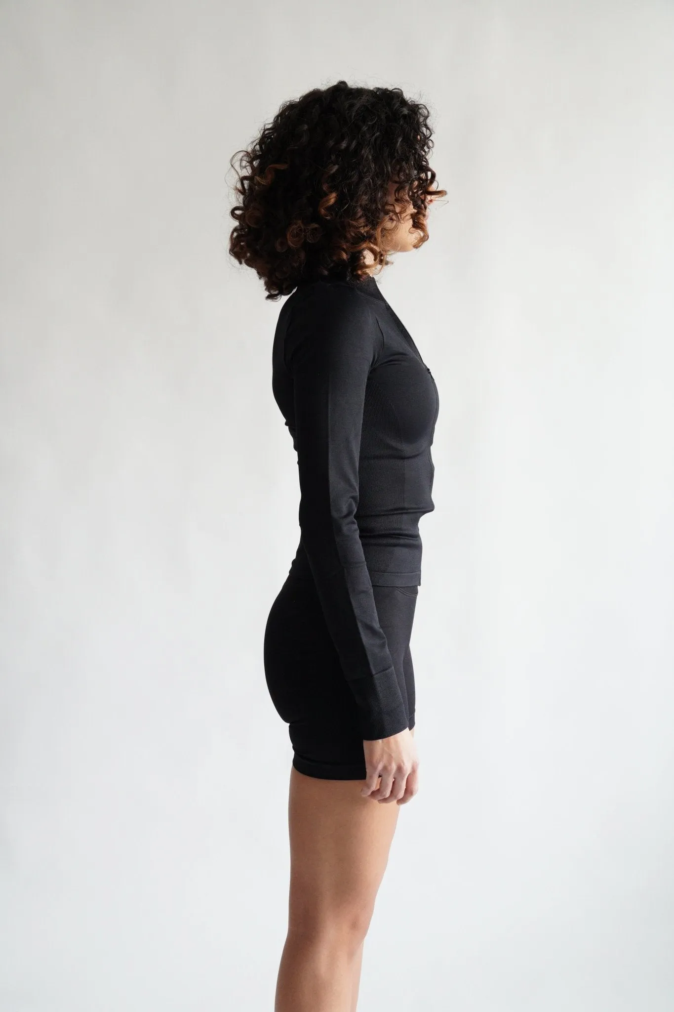 SEAMLESS SCULPTED FIT LEGGINGS | BLACK