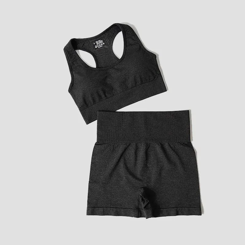 Seamless Women Yoga Set Workout Sportswear Gym Clothing Fitness
