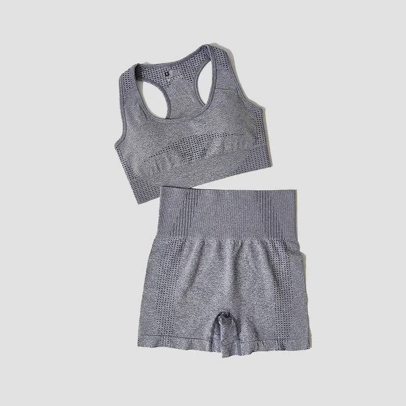 Seamless Women Yoga Set Workout Sportswear Gym Clothing Fitness