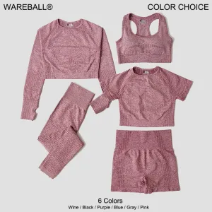 Seamless Women Yoga Set Workout Sportswear Gym Clothing Fitness