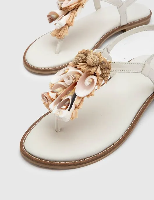Seashell Beige Sandals