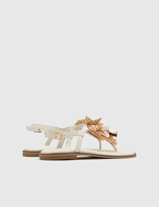 Seashell Beige Sandals