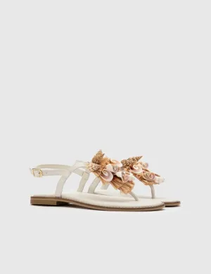 Seashell Beige Sandals