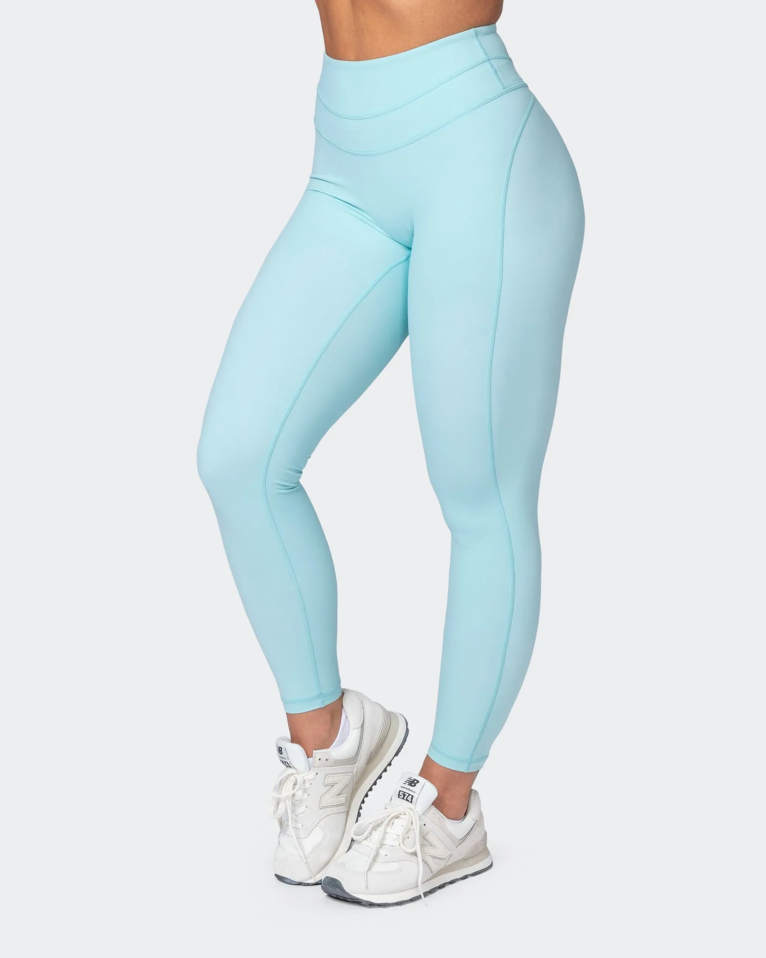 Second Skin Ankle Length Leggings - Cosmic Blue