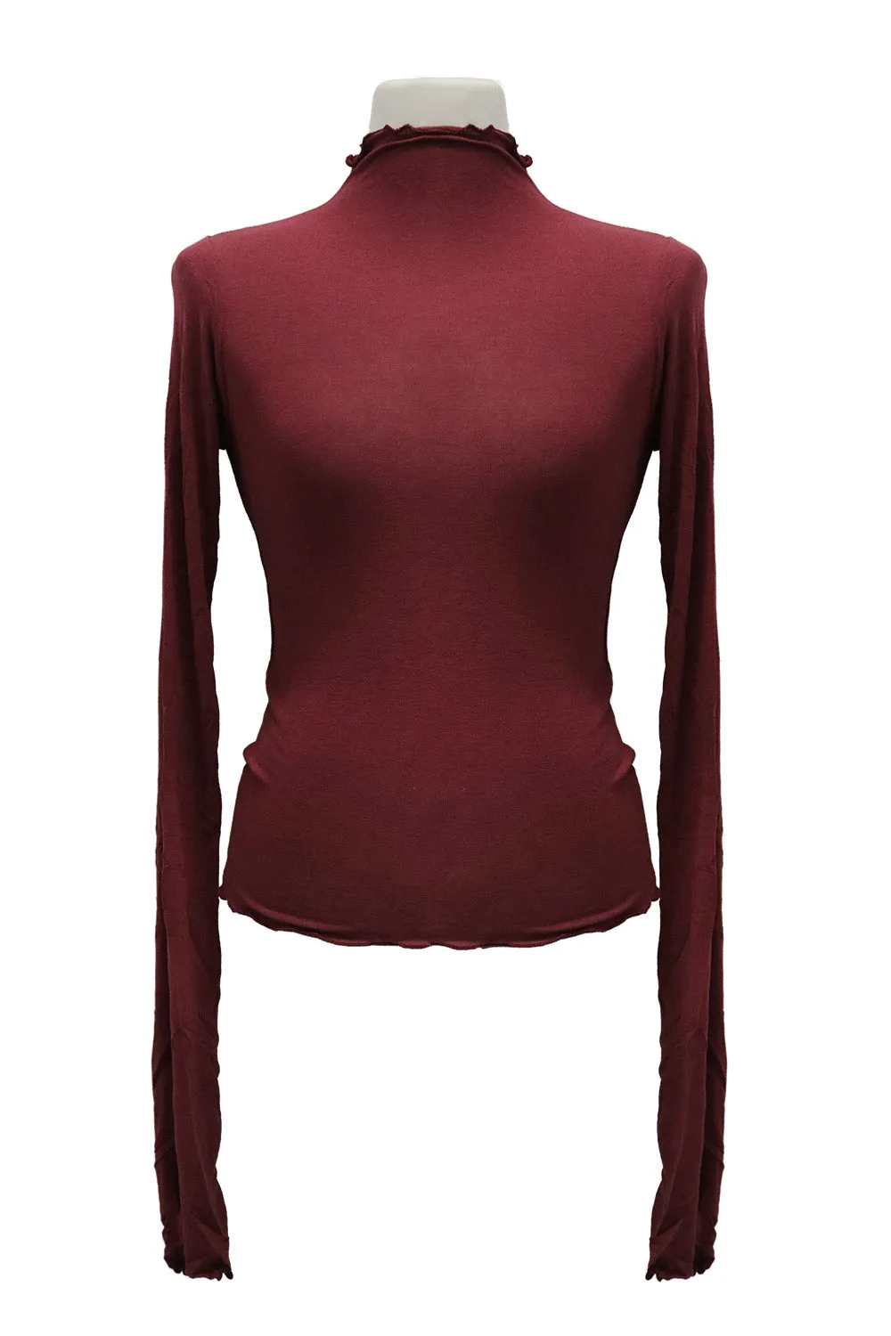 Serenity Lettuce Hem Top w/Thumb Hole