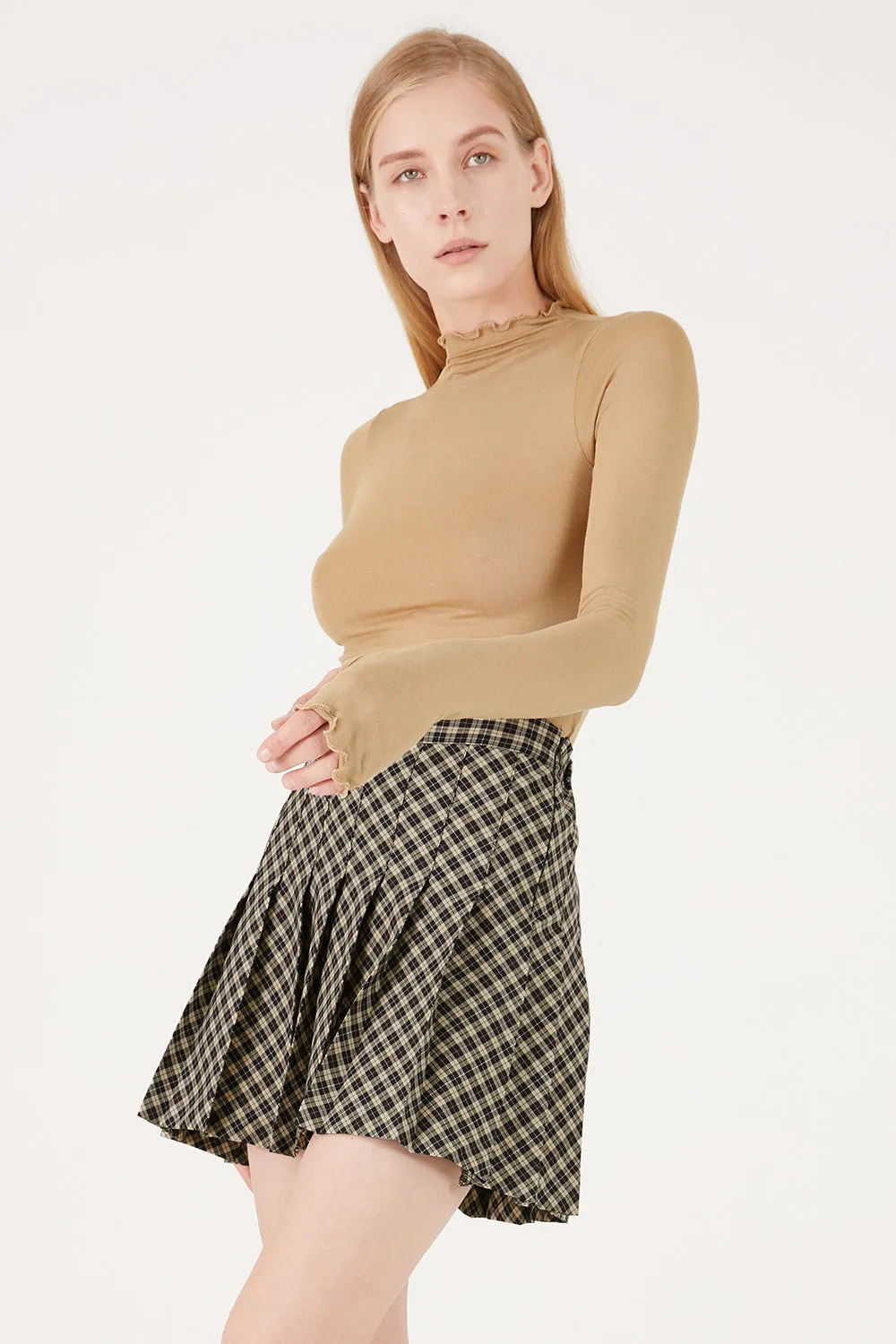 Serenity Lettuce Hem Top w/Thumb Hole