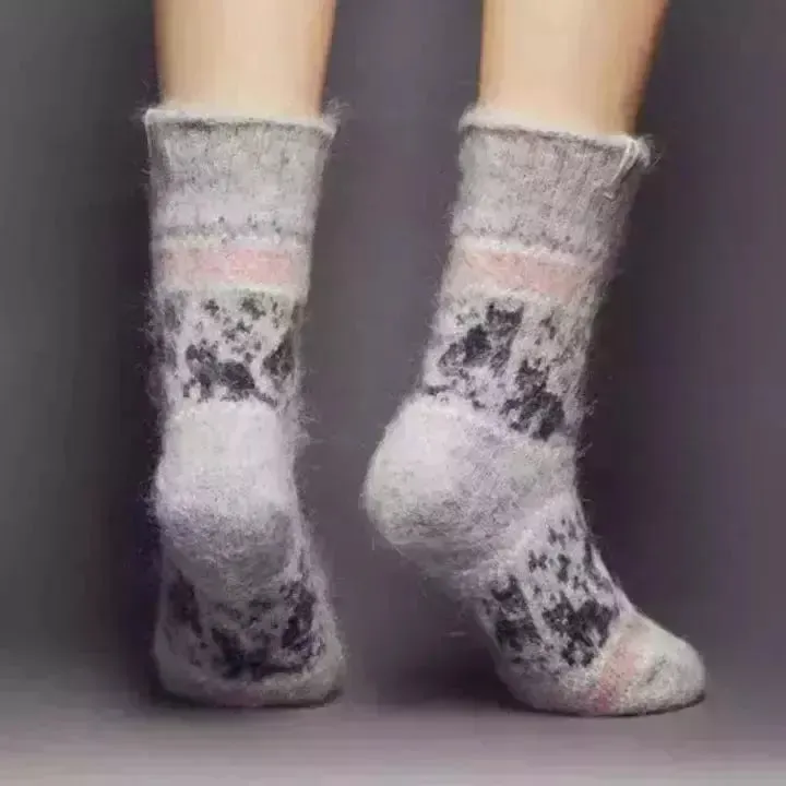Siberia Spirit Kute Kitties Crew Socks