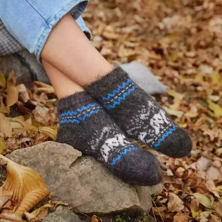 Siberia Spirit Rambling Bear Low Socks