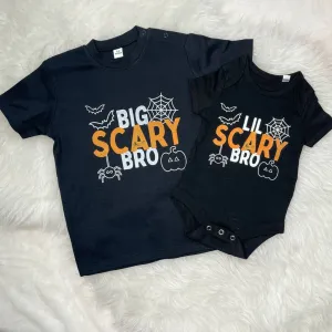 Sibling Matching Halloween T Shirt Set