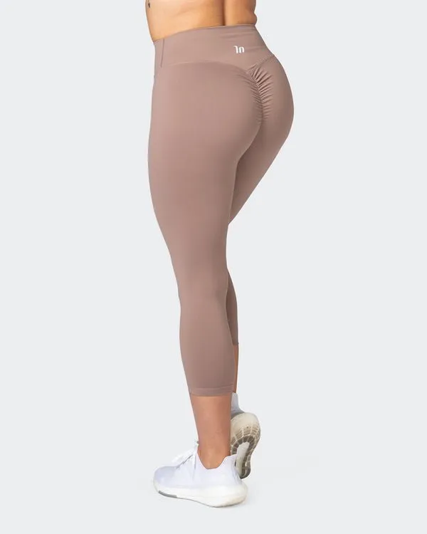 Signature Scrunch 7/8 Leggings - Praline