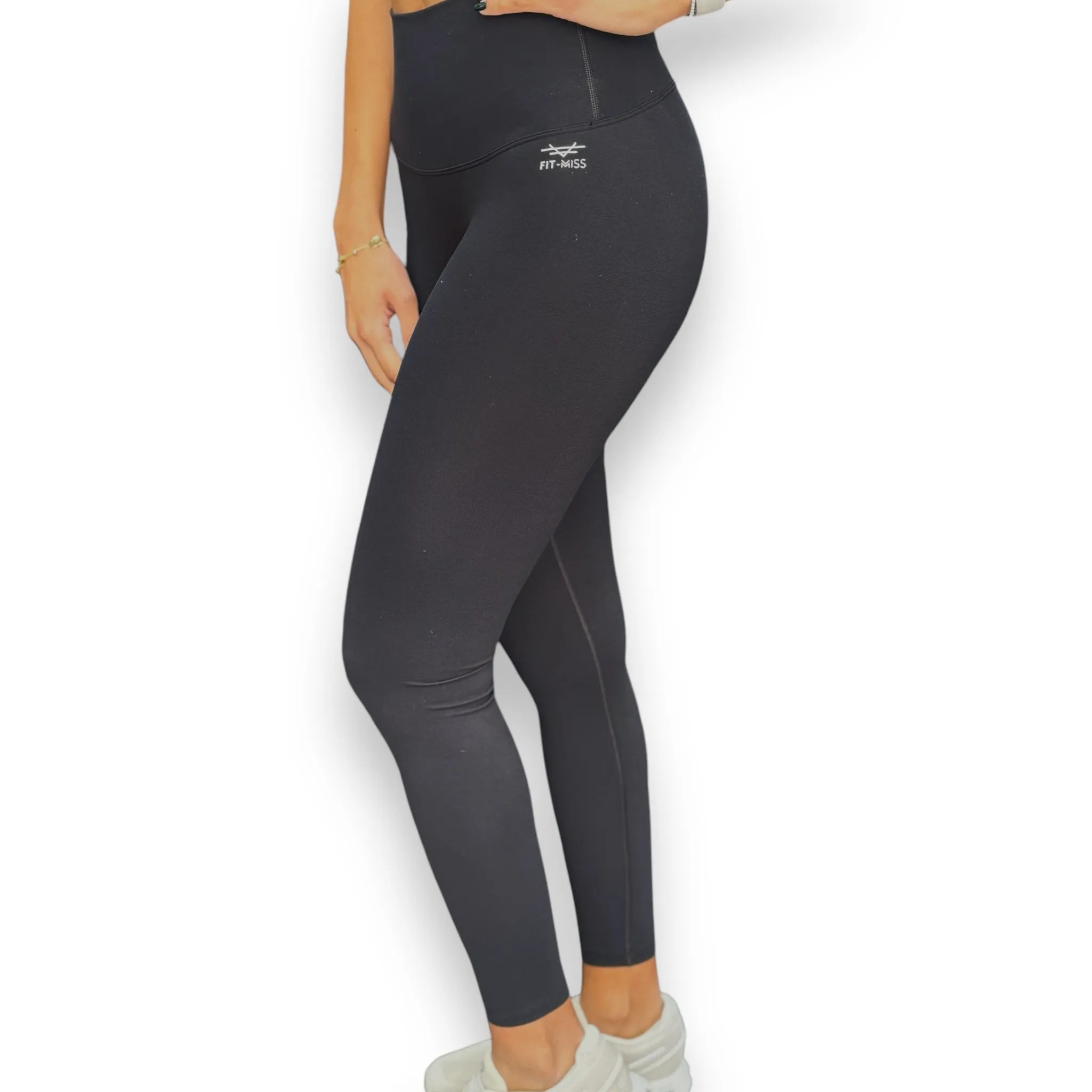 Slightly Thicker Leggings - Black