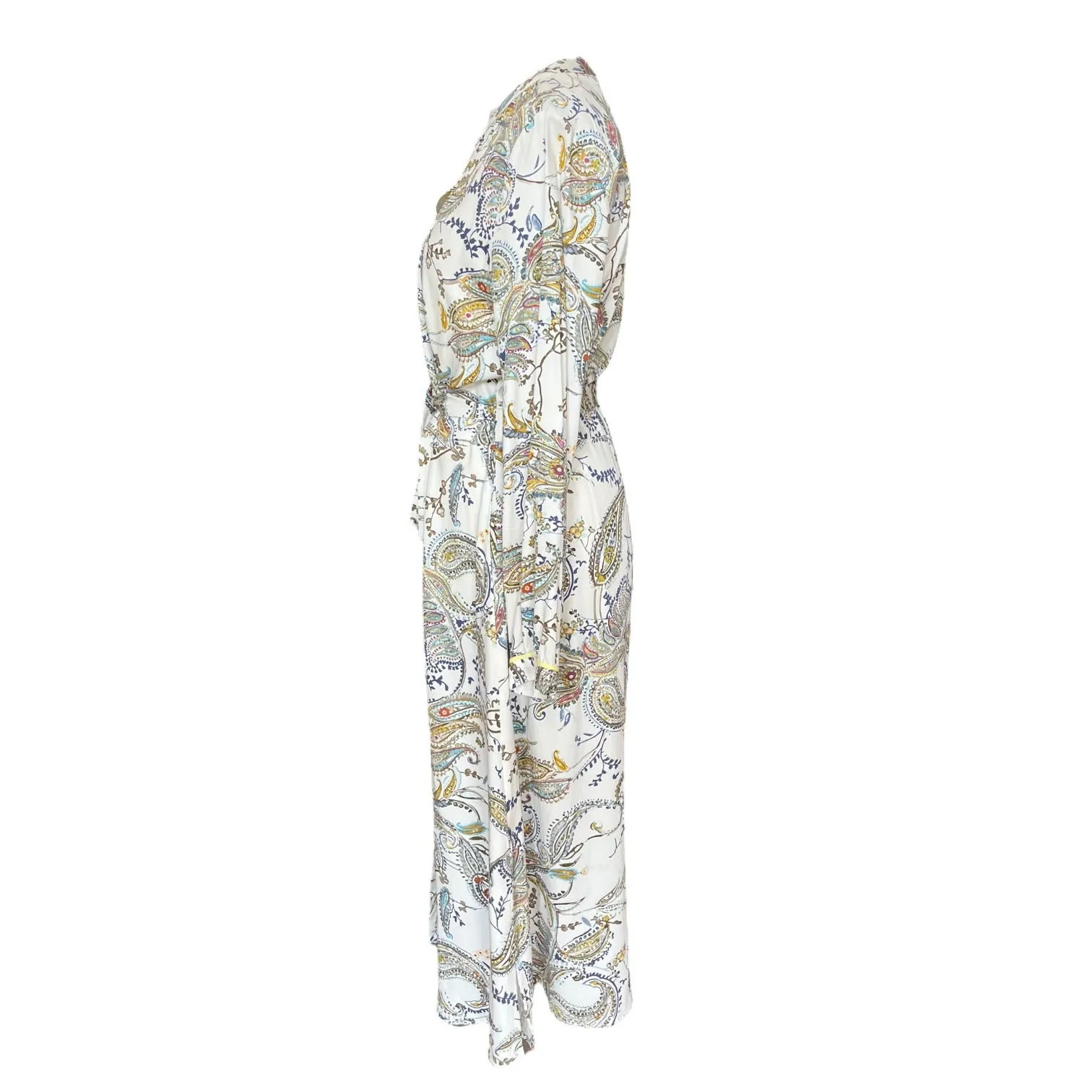 Smith and Soul White Paisley Shirt Dress - 14