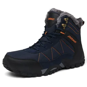 Snow boots and winter warm boots high quality waterproof men's shoes
