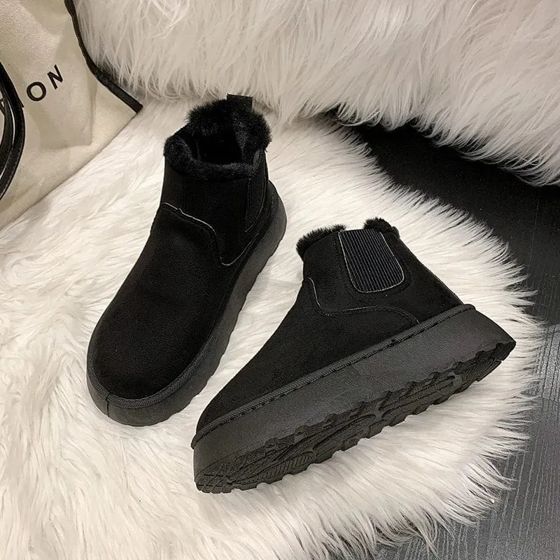 Snow Boots Women Plush High-Top