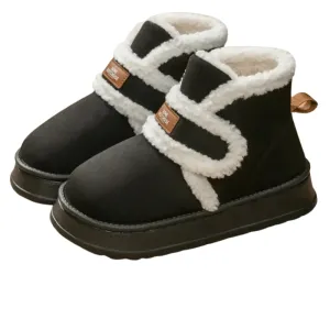 Snow Boots Women Plush Thick Soles