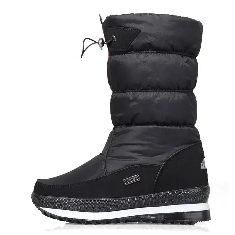 Snow Boots Women Waterproof Mid-Calf