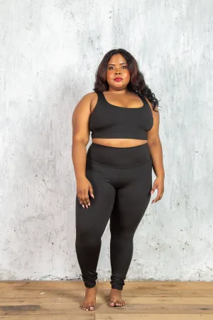 Solid Black Activewear