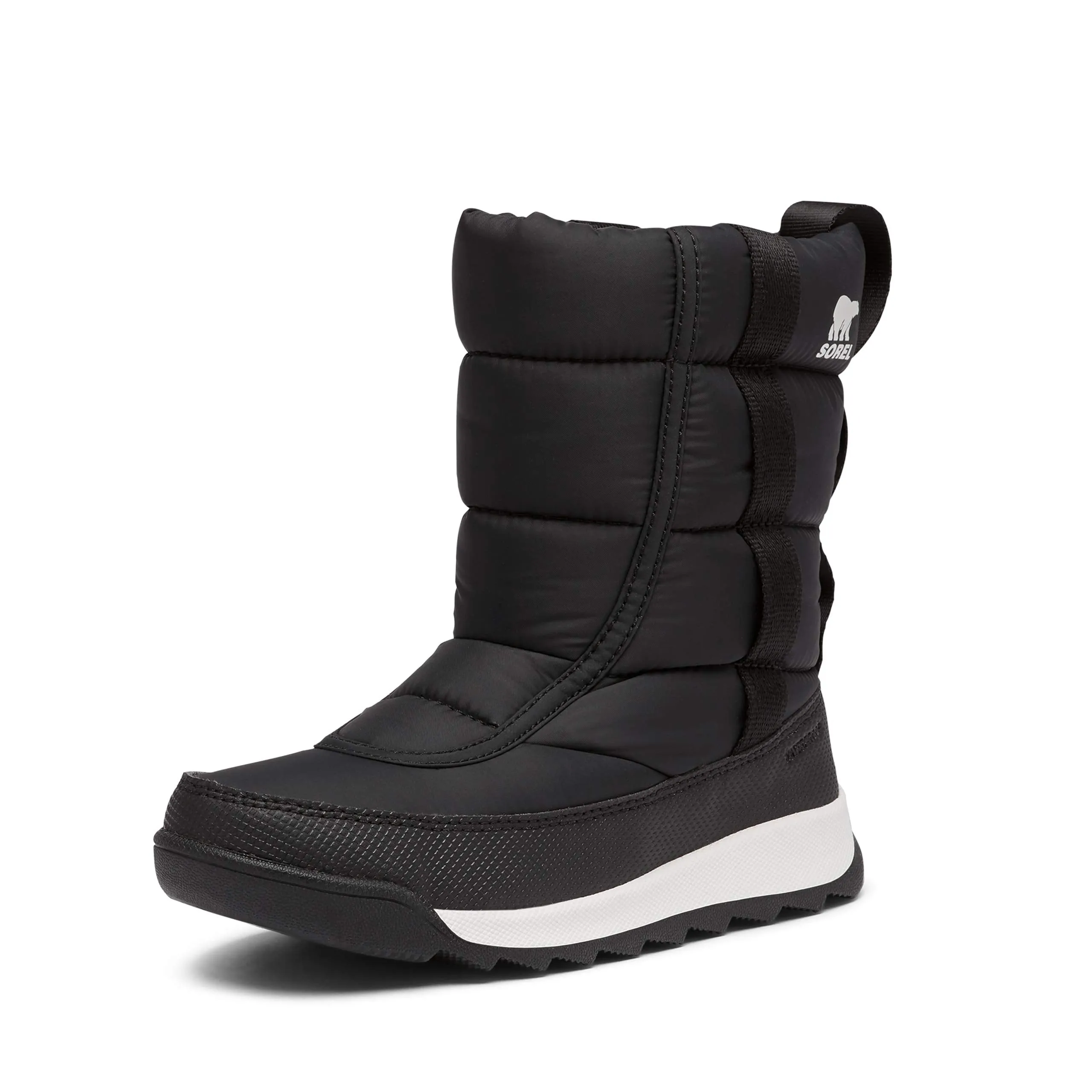 Sorel Boy's Snow Boot, Black, 6 us Little Kid