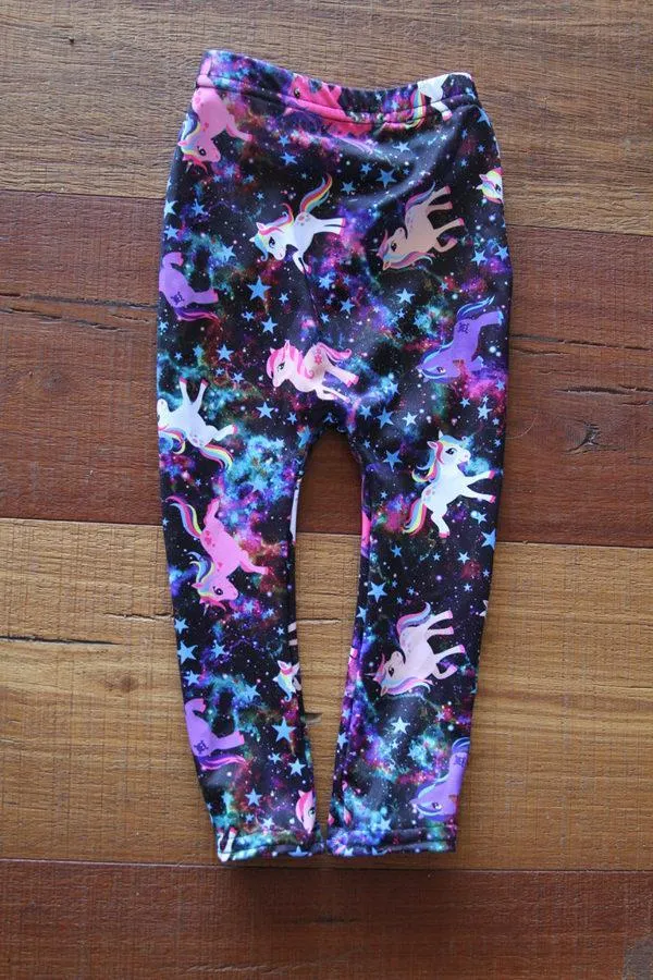 Space Pony Baby Leggings Tights