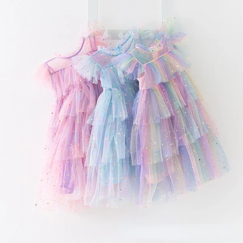 Sparkle Frill Dress