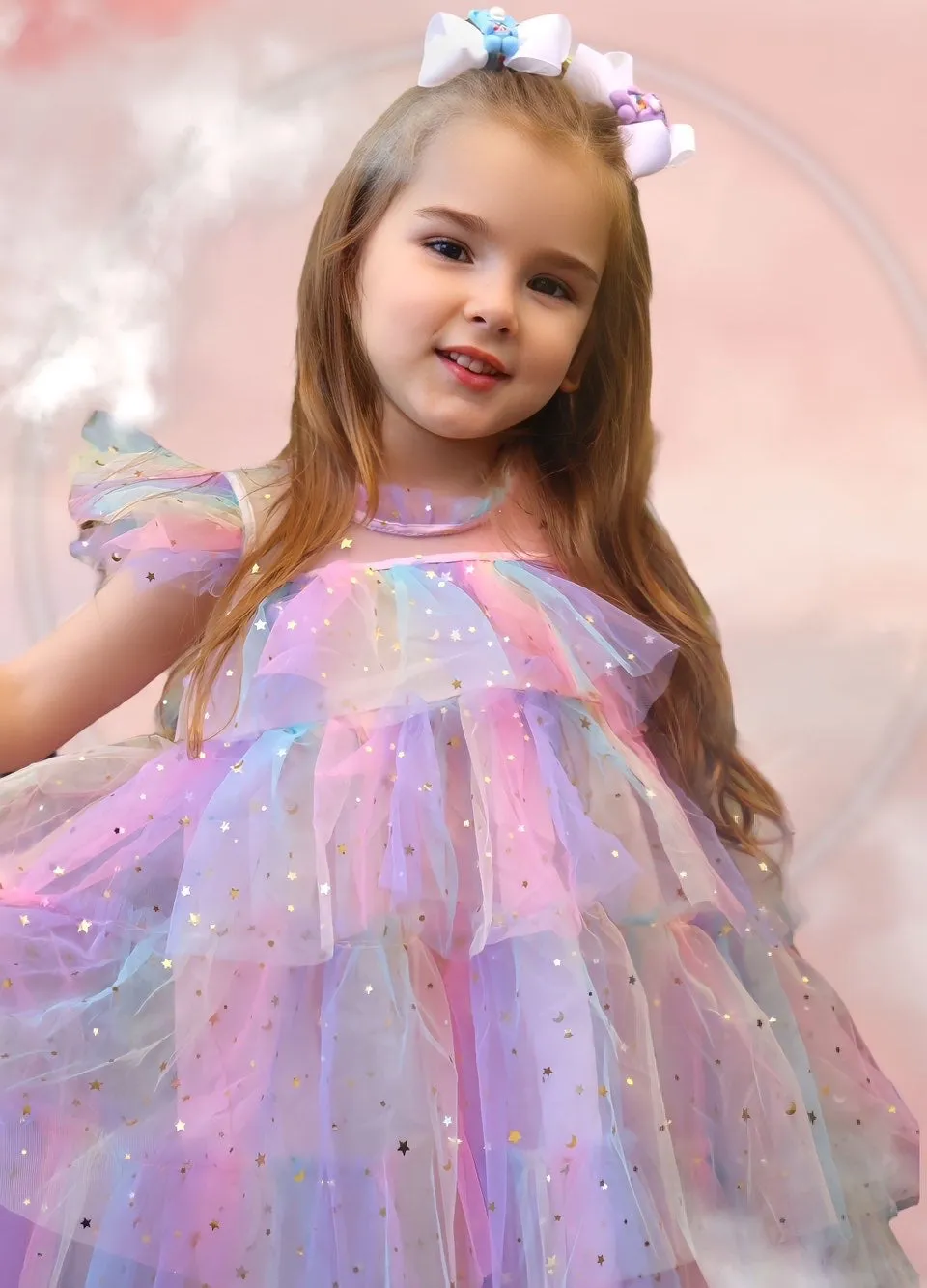 Sparkle Frill Dress