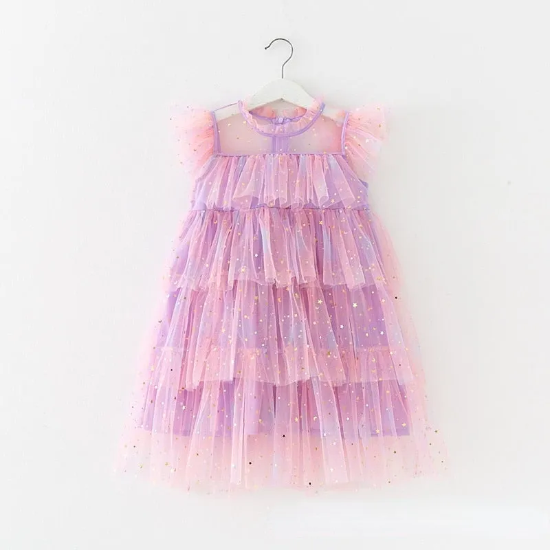 Sparkle Frill Dress