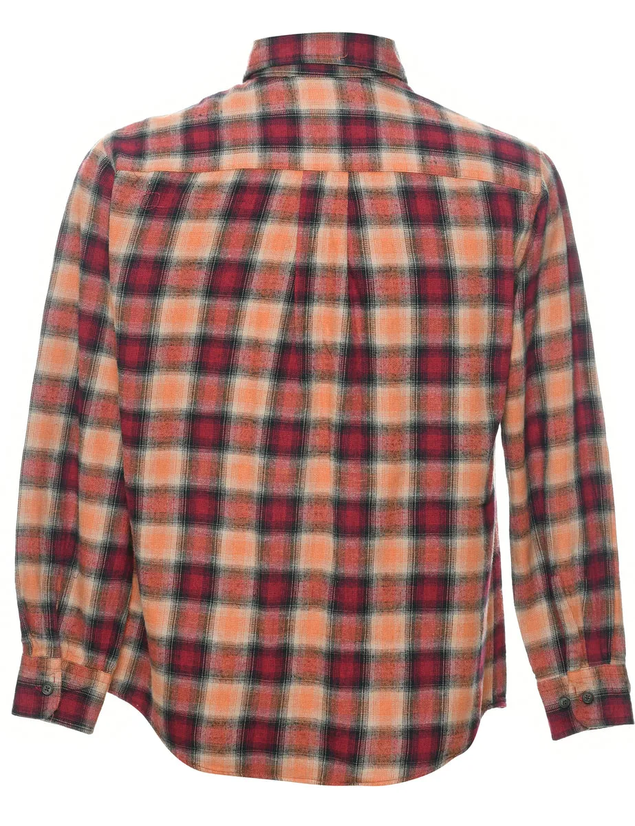 St John's Bay Checked Shirt - S