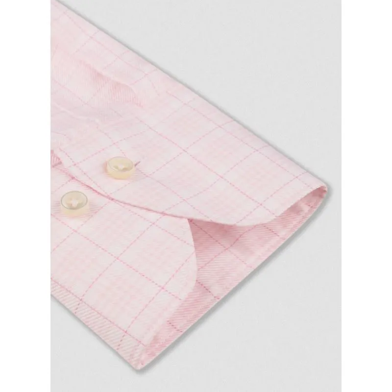 Stenstroms | Checked Twill Dress Shirt (2 Colors)
